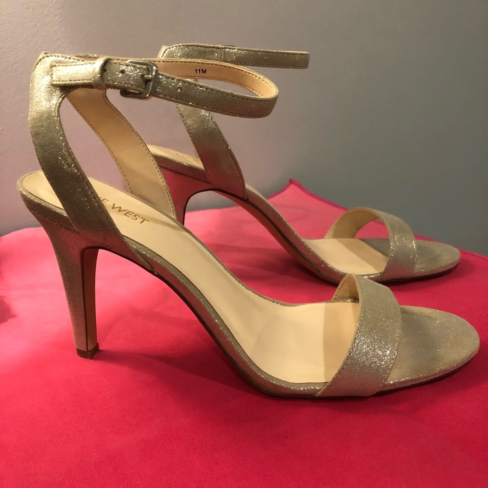 Nine West Sparkly heels. Size 11